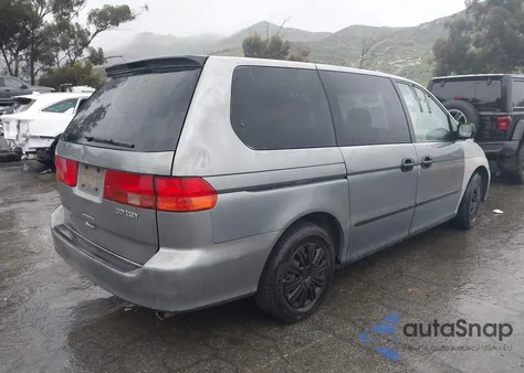2000 Honda Odyssey Lx from USA, damaged, VIN 2HKRL1855YH606283